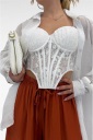 corsetto in  pizzo luz